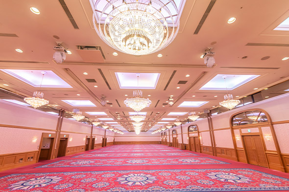 新館　大・小宴会場の写真